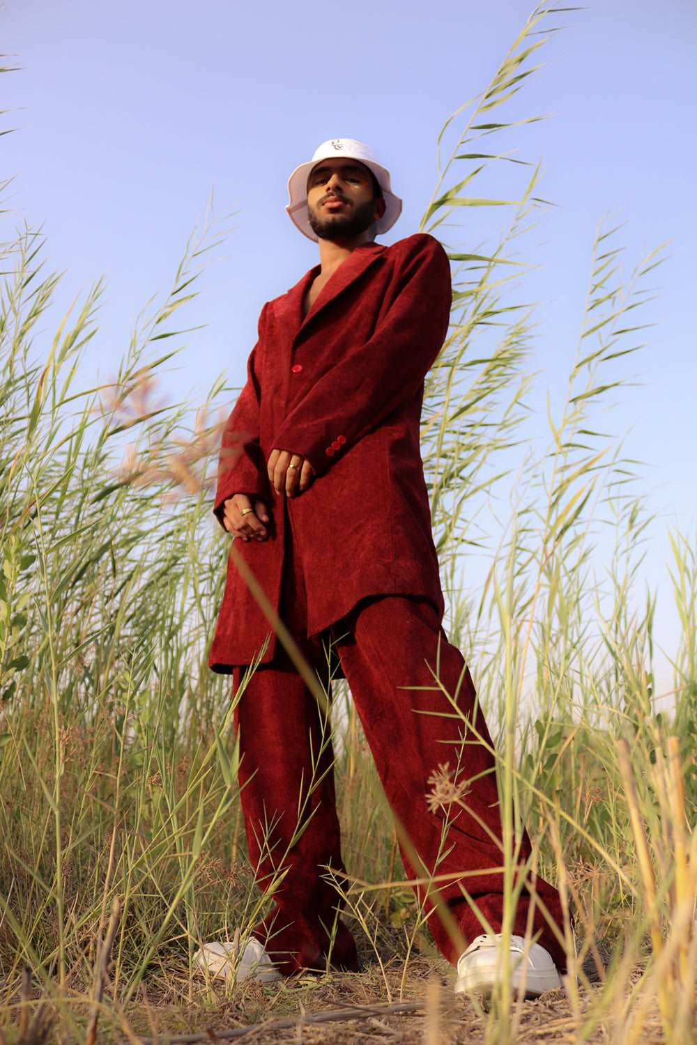 TCT Mens Trench Suit