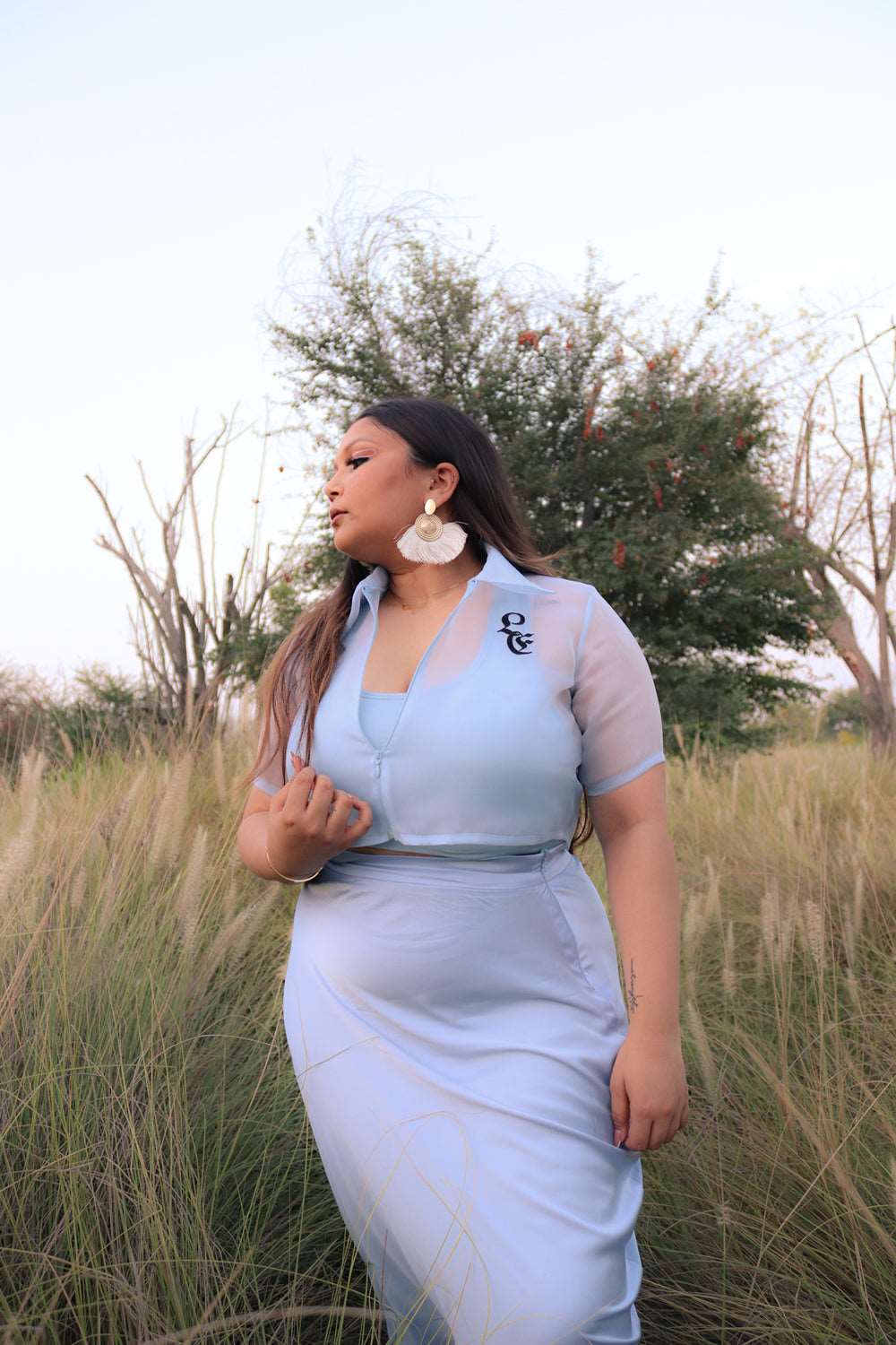 TCT Womens Silk Slip Skirt