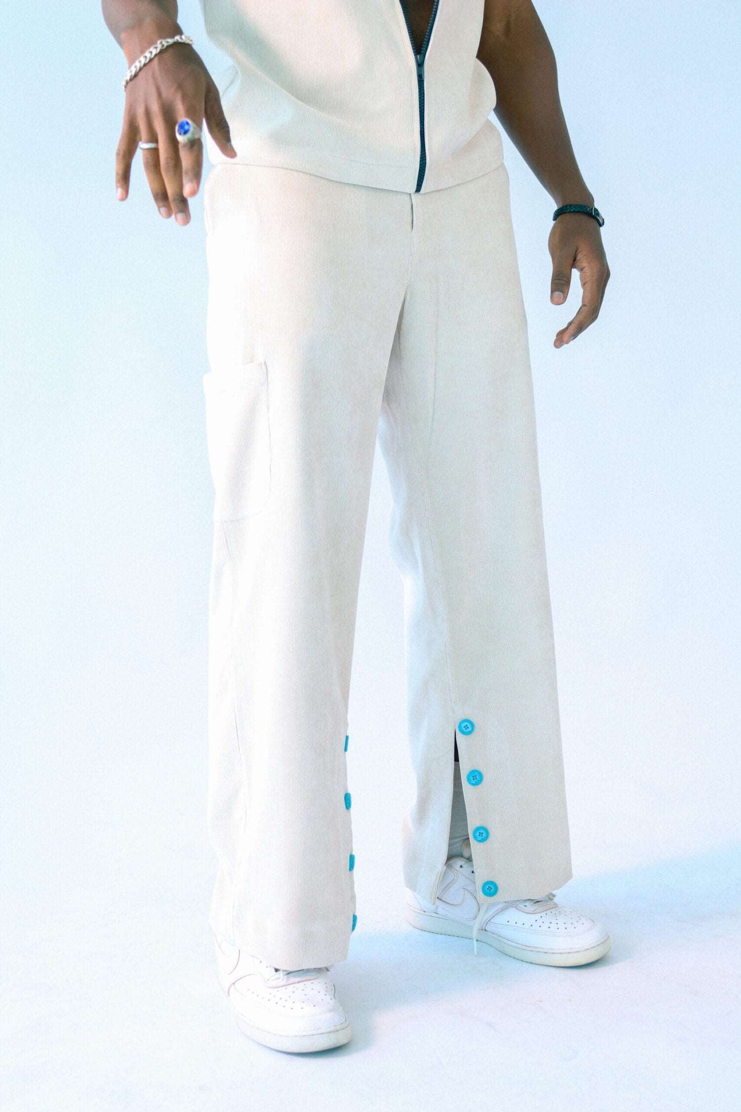 Primal Rush Plunge Slit Trousers