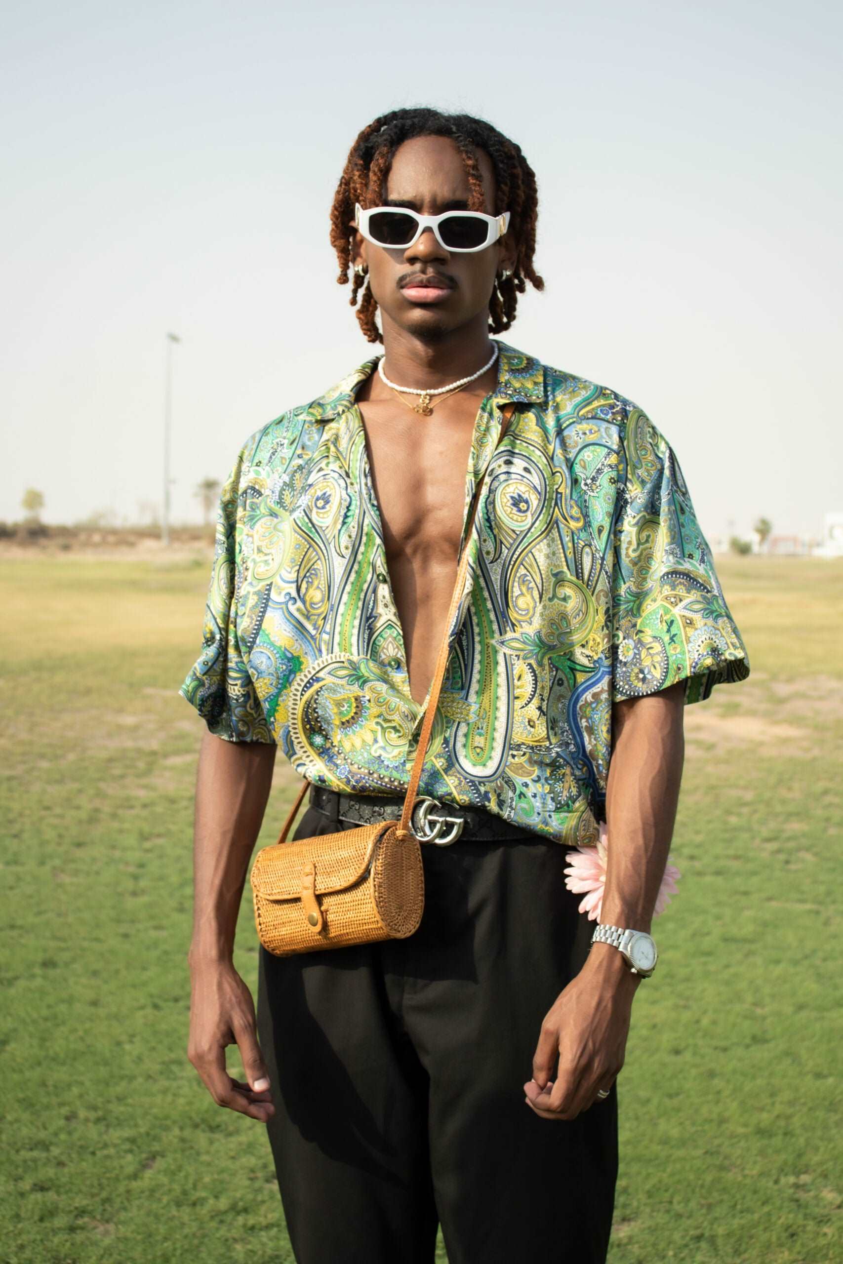 Paisley Printed Mens Shirt