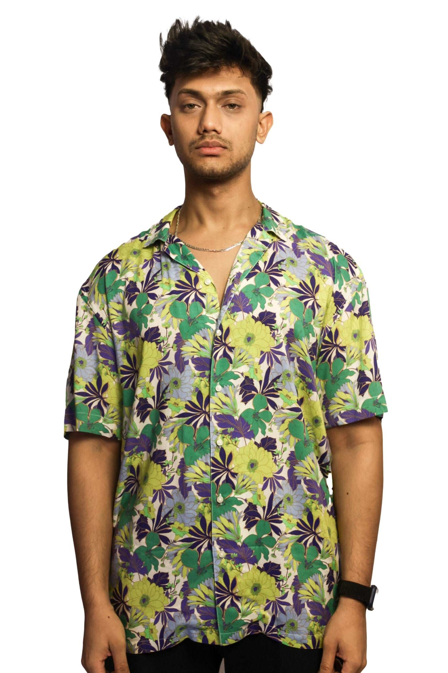 Tropical Garden Mens Shirt